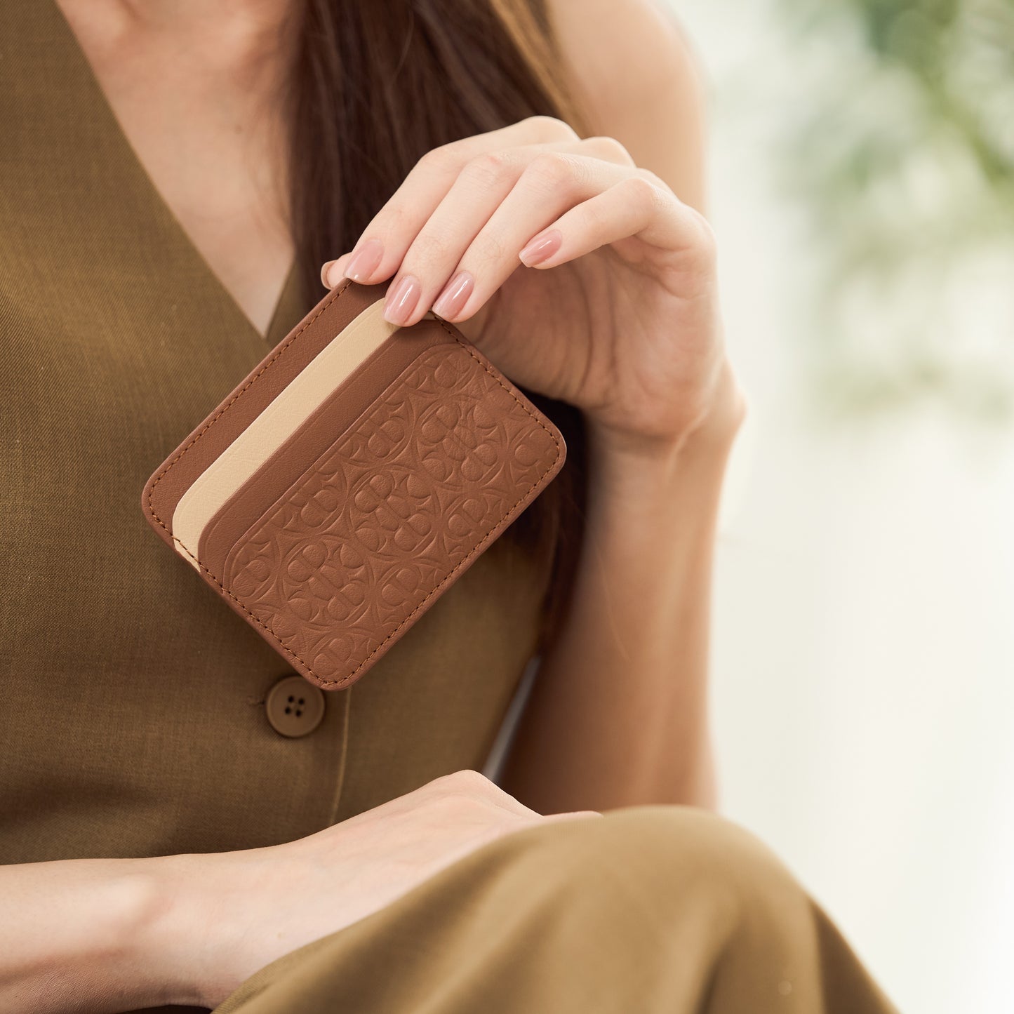 Playgirl Card Holder || Mocha