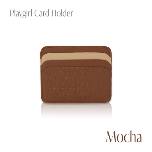 Playgirl Card Holder || Mocha