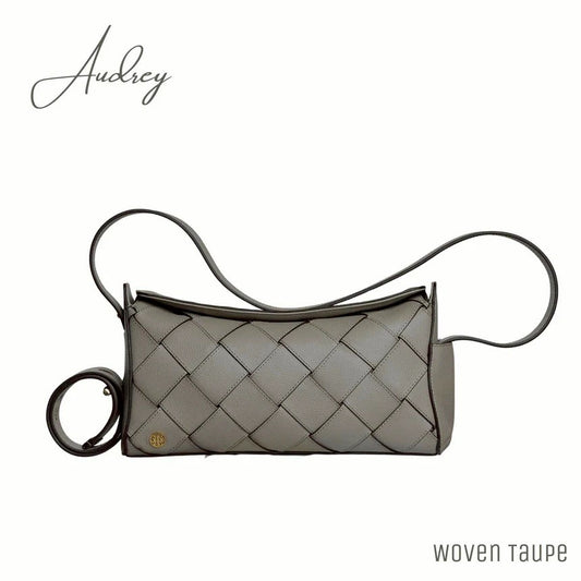 AUDREY - Woven Taupe